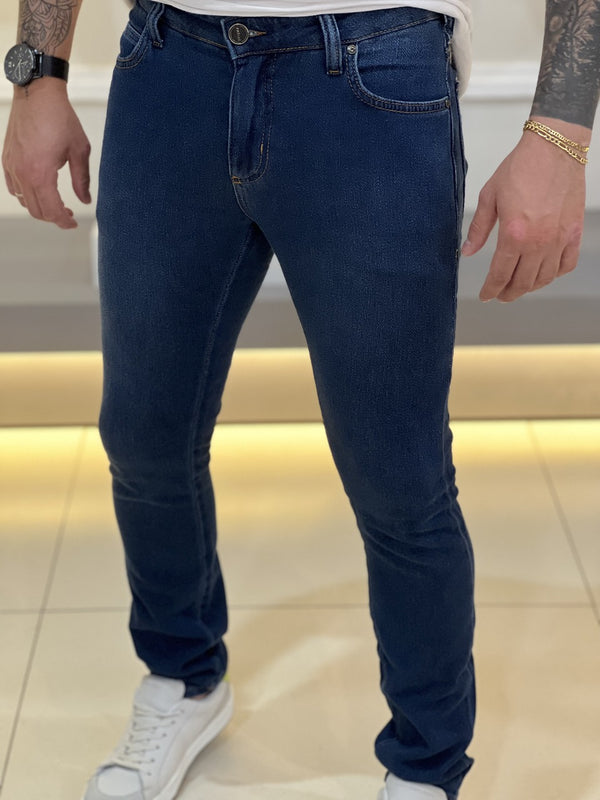 Calça Colcci Jeans Felipe Skinny Masculino Azul Escuro