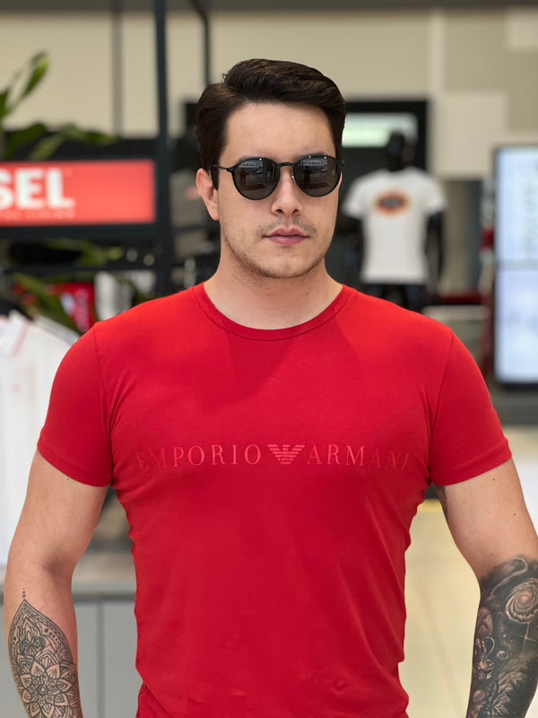 Kit Emporio Armani Camiseta e Cueca Masculino
